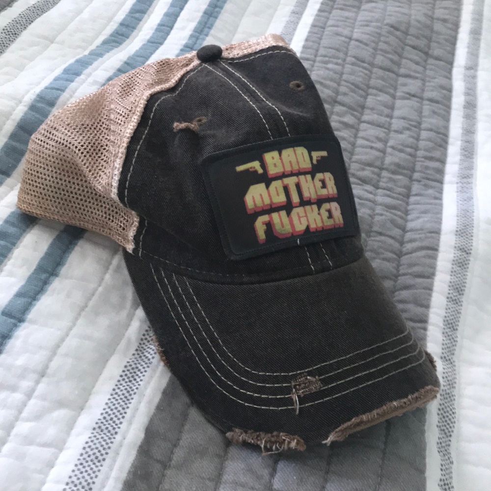 “Bad M**********r” trucker cap